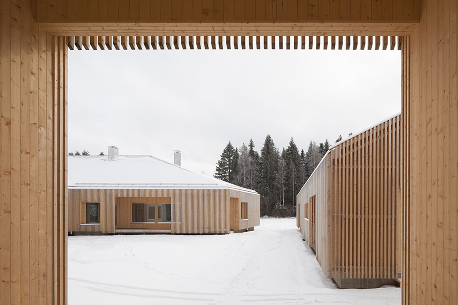 House Riihi by OOPEAA, familyhouse, architecture, interiors, wood, nature