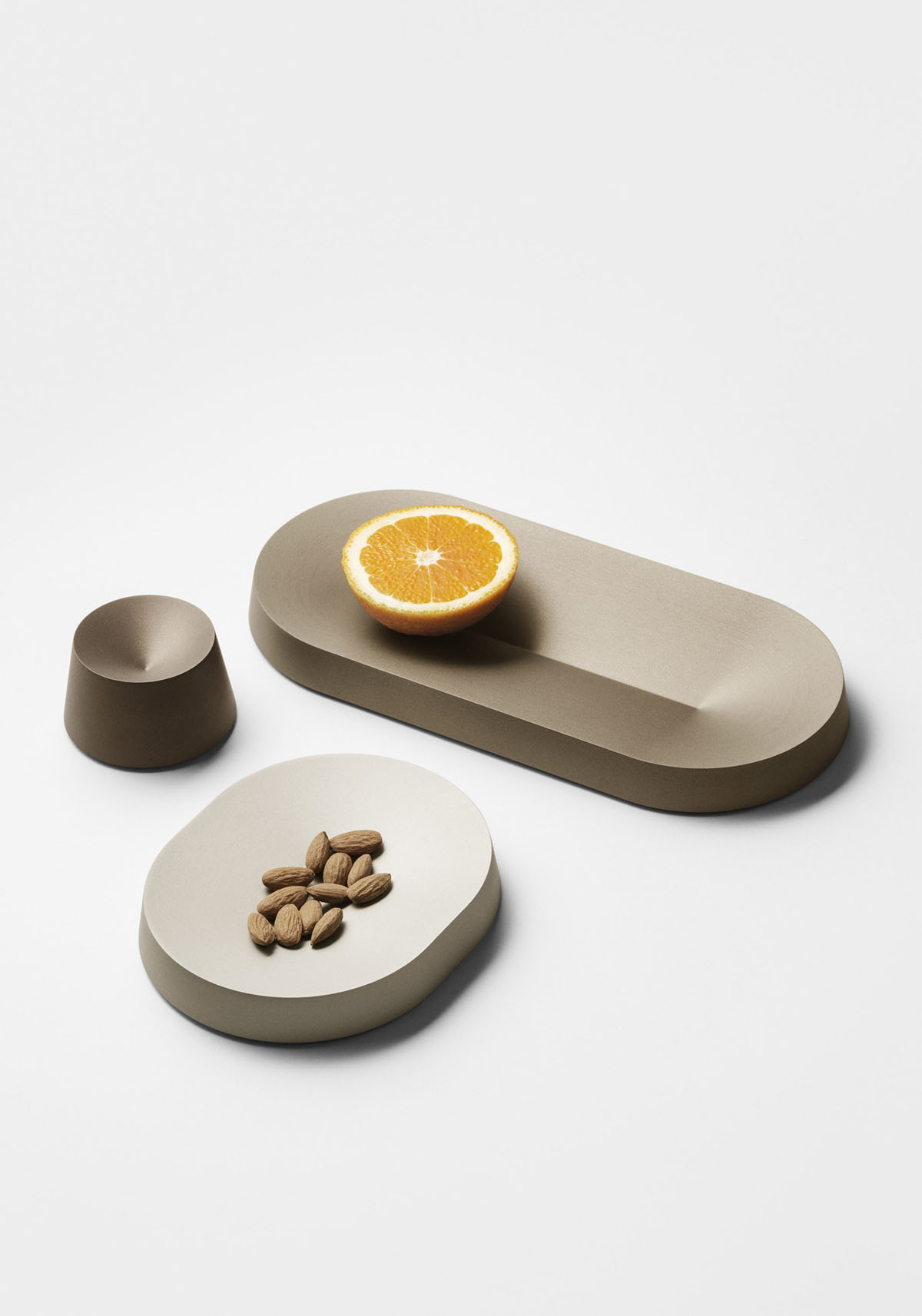 Solid + Solids by Terkel Skou Steffensen, minimalism, design, object, aluminium, steel