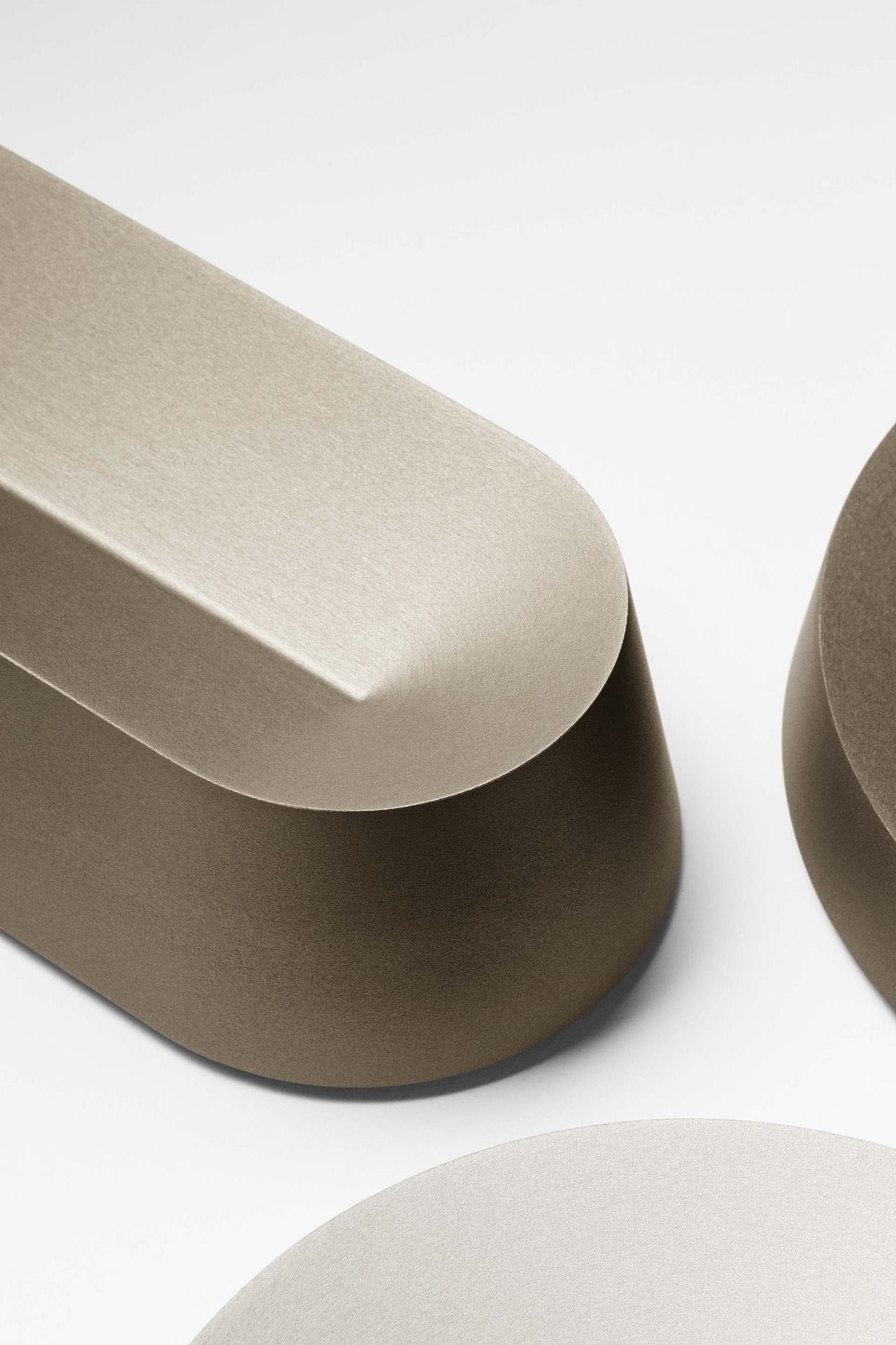 Solid + Solids by Terkel Skou Steffensen, minimalism, design, object, aluminium, steel