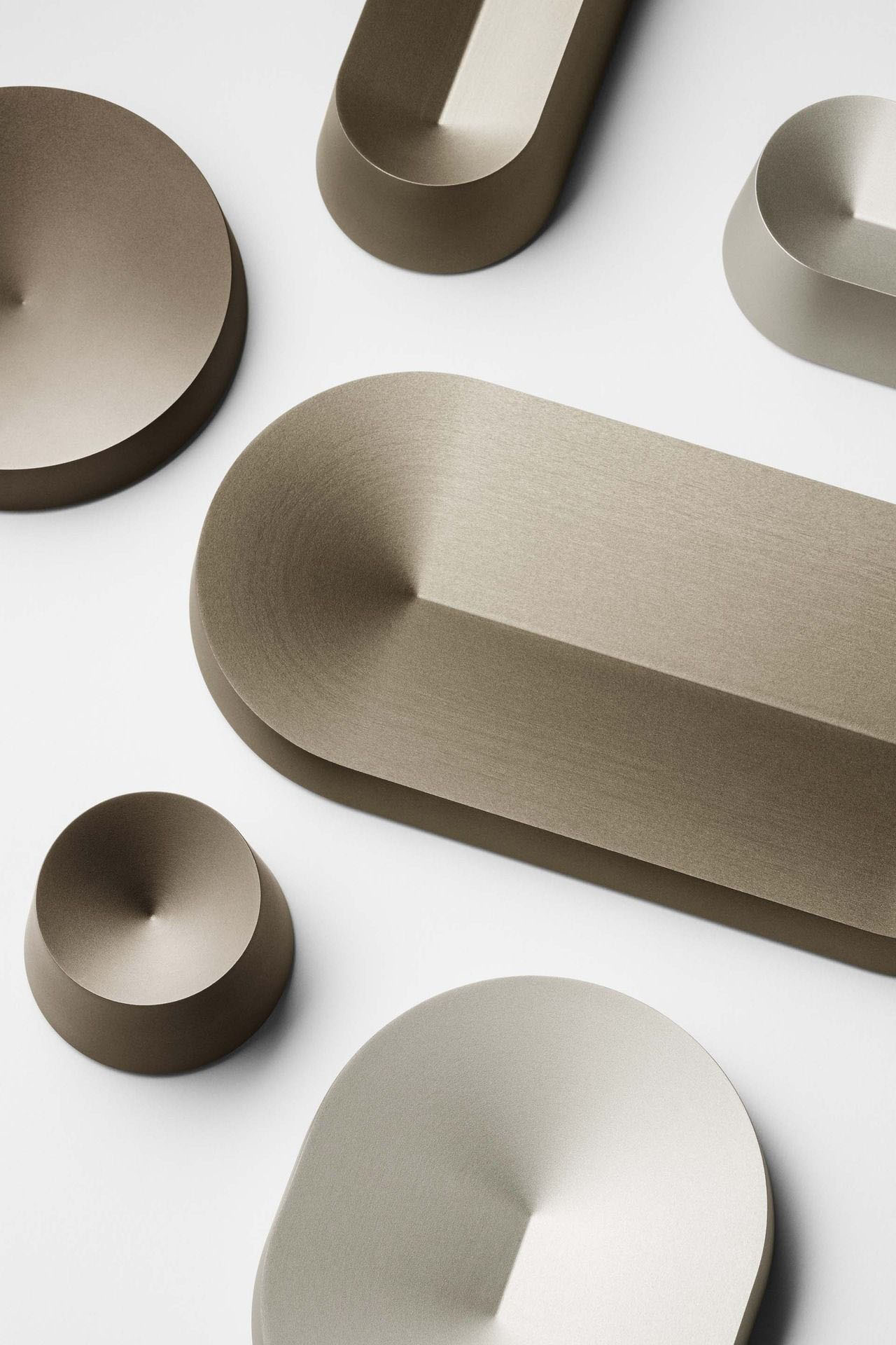 Solid + Solids by Terkel Skou Steffensen, minimalism, design, object, aluminium, steel