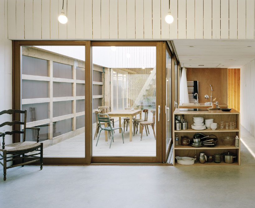 Oyster Farm Hangar by RAUM, farmhouse, holiday-house, architecture, glass, wood