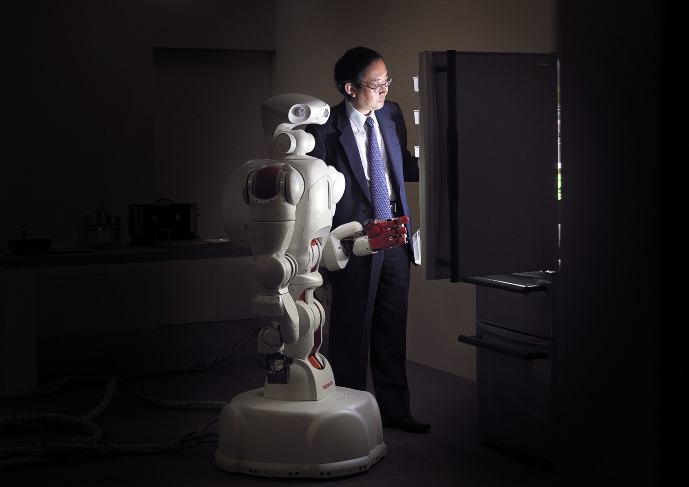 The Man Machine by Vincent Fournier, AI, technology, future, japan, artificial