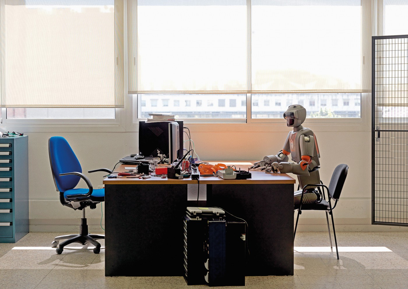 The Man Machine by Vincent Fournier, AI, technology, future, japan, artificial