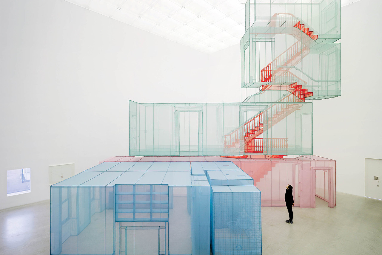 Selected works by Do Ho Suh, art, home, sculpture, installation