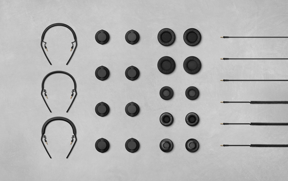 TMA-2 Modular Headphones by AIAIAI, modular, design, sustainable, recycled, plastic