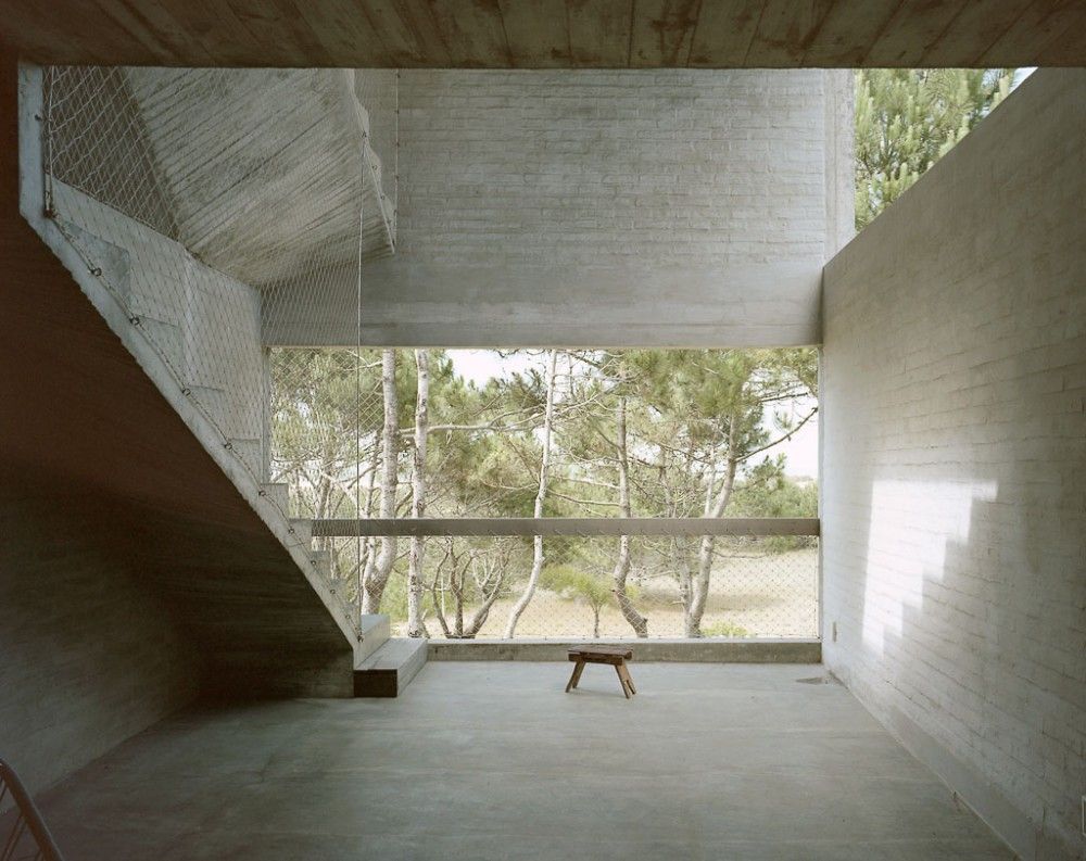 Rocha Residence by Brandhuber+, holiday-house, concrete, architecture, modular, plywood