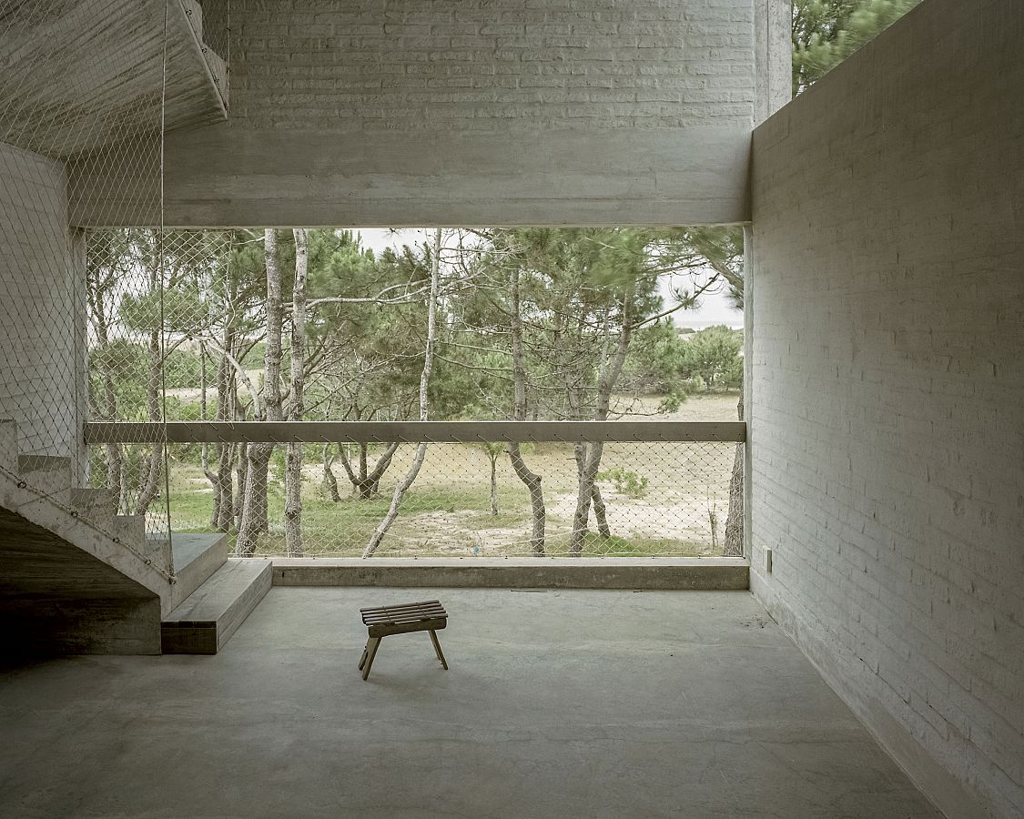 Rocha Residence by Brandhuber+, holiday-house, concrete, architecture, modular, plywood