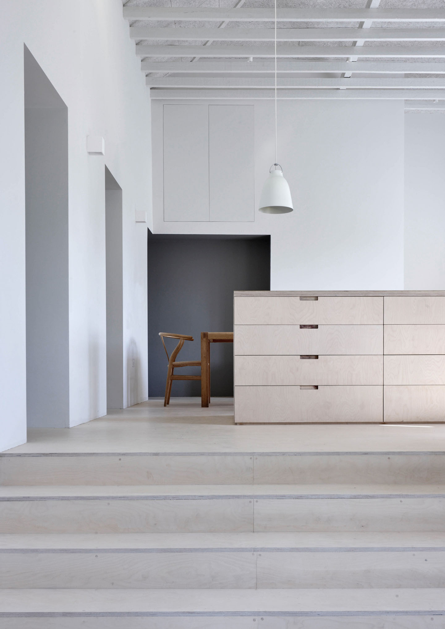 Merrydown House by McLaren Excell, apartment, interiors, minimalism, wood, concrete