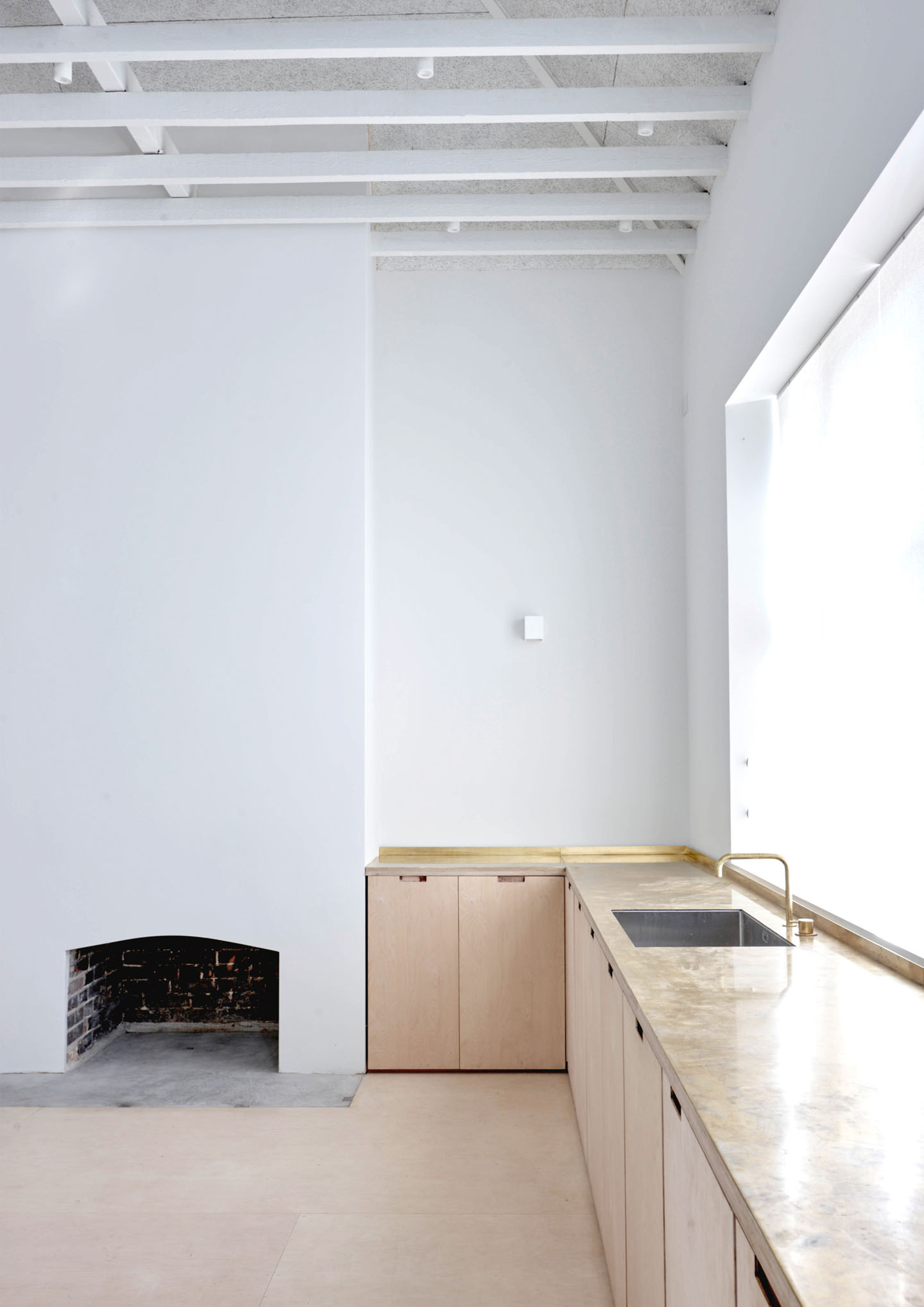 Merrydown House by McLaren Excell, apartment, interiors, minimalism, wood, concrete