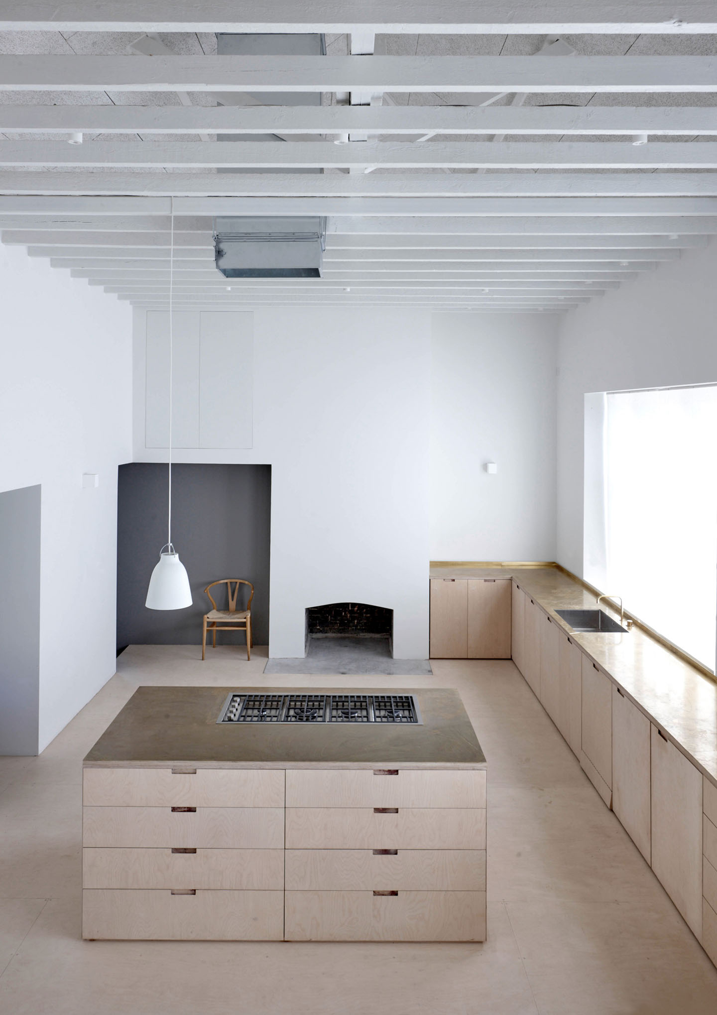 Merrydown House by McLaren Excell, apartment, interiors, minimalism, wood, concrete