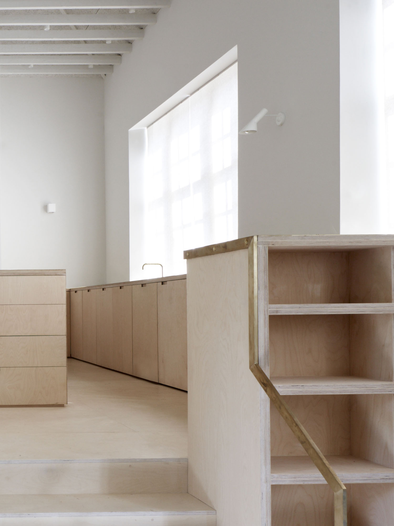 Merrydown House by McLaren Excell, apartment, interiors, minimalism, wood, concrete