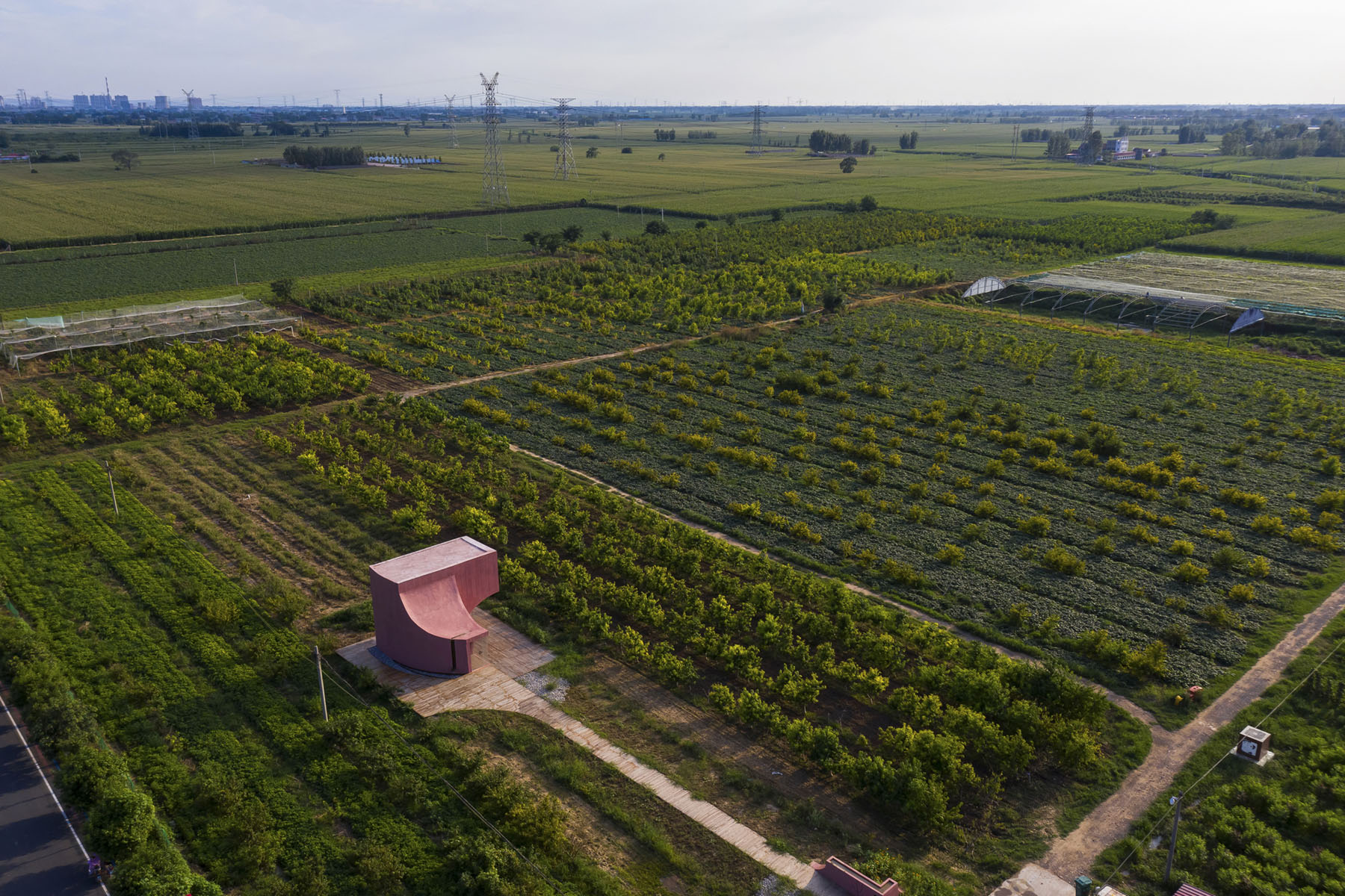 Peach Hut Community Center by Atelier XI, china, education, culture, architecture, concrete