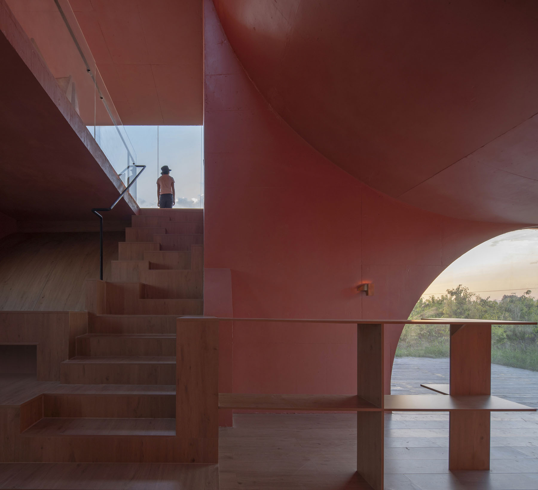 Peach Hut Community Center by Atelier XI, china, education, culture, architecture, concrete
