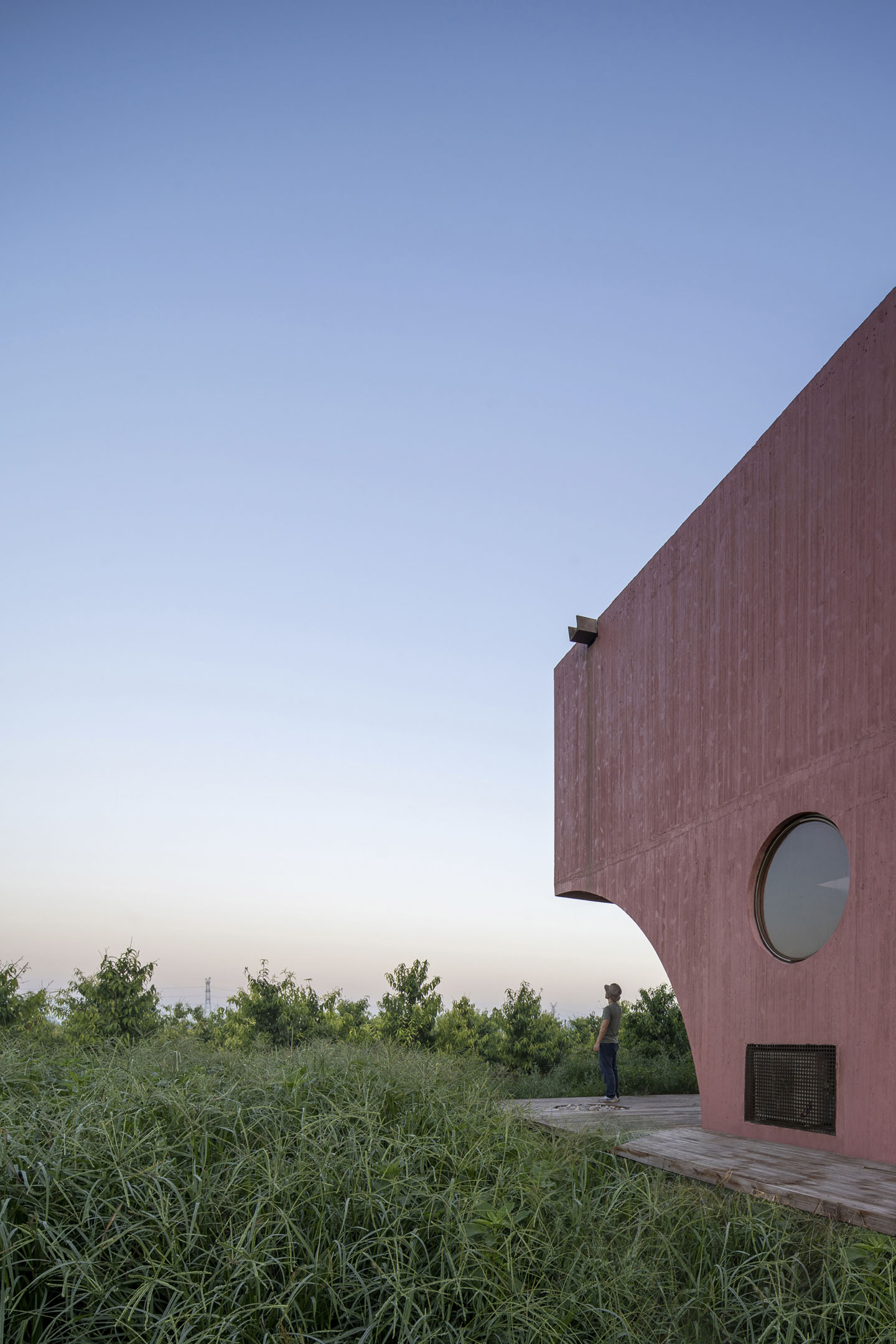 Peach Hut Community Center by Atelier XI, china, education, culture, architecture, concrete