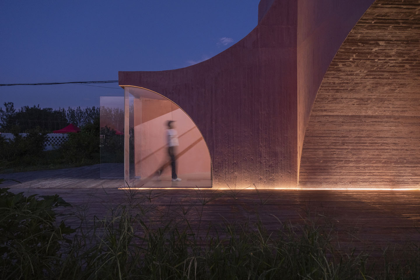 Peach Hut Community Center by Atelier XI, china, education, culture, architecture, concrete