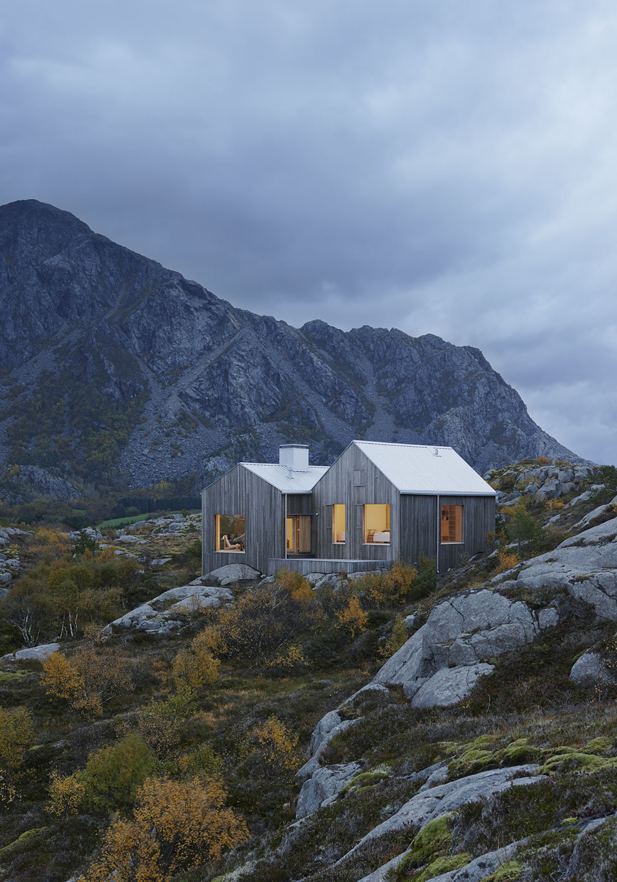 Vega Cottage by Kolman Boye Architects, cabins, architecture, holiday-house, mountain, wood