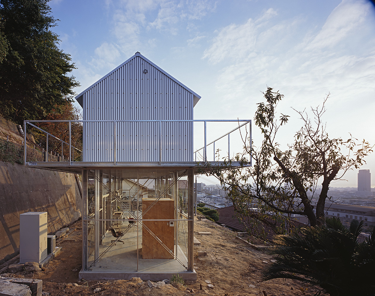 House in Rokko by Tato Architects, japan, familyhouse, architecture, concrete, steel