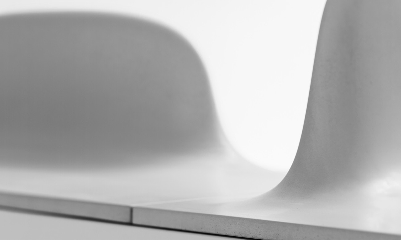 Uluru by Shiro Studio for Metalco, modular, design, concrete, bench, minimalism