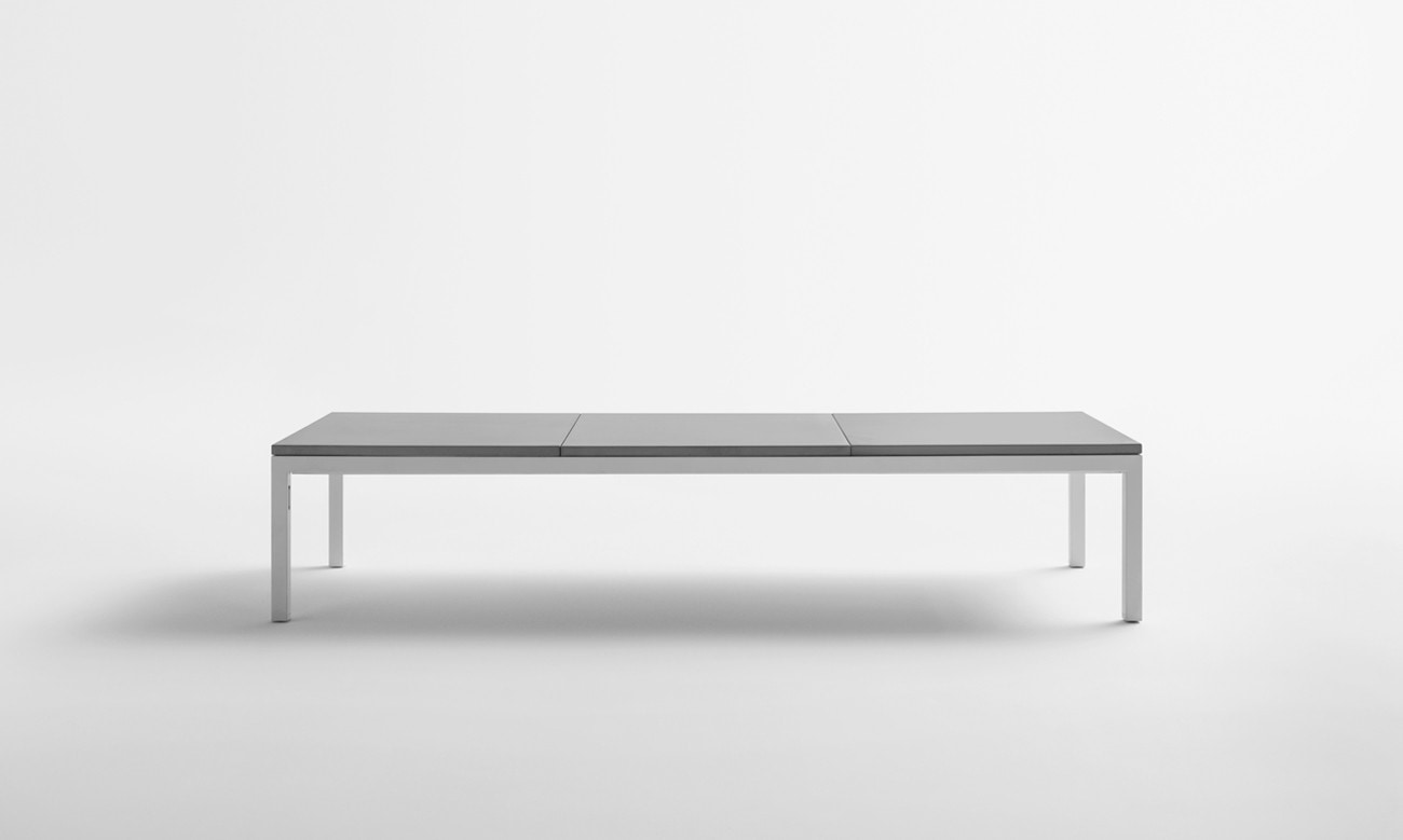 Uluru by Shiro Studio for Metalco, modular, design, concrete, bench, minimalism