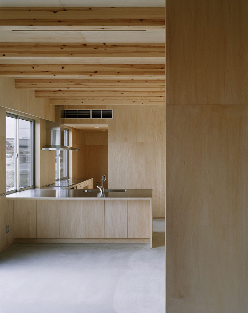 Casa 'na' by Shuji Hisada, familyhouse, architecture, japan, wood