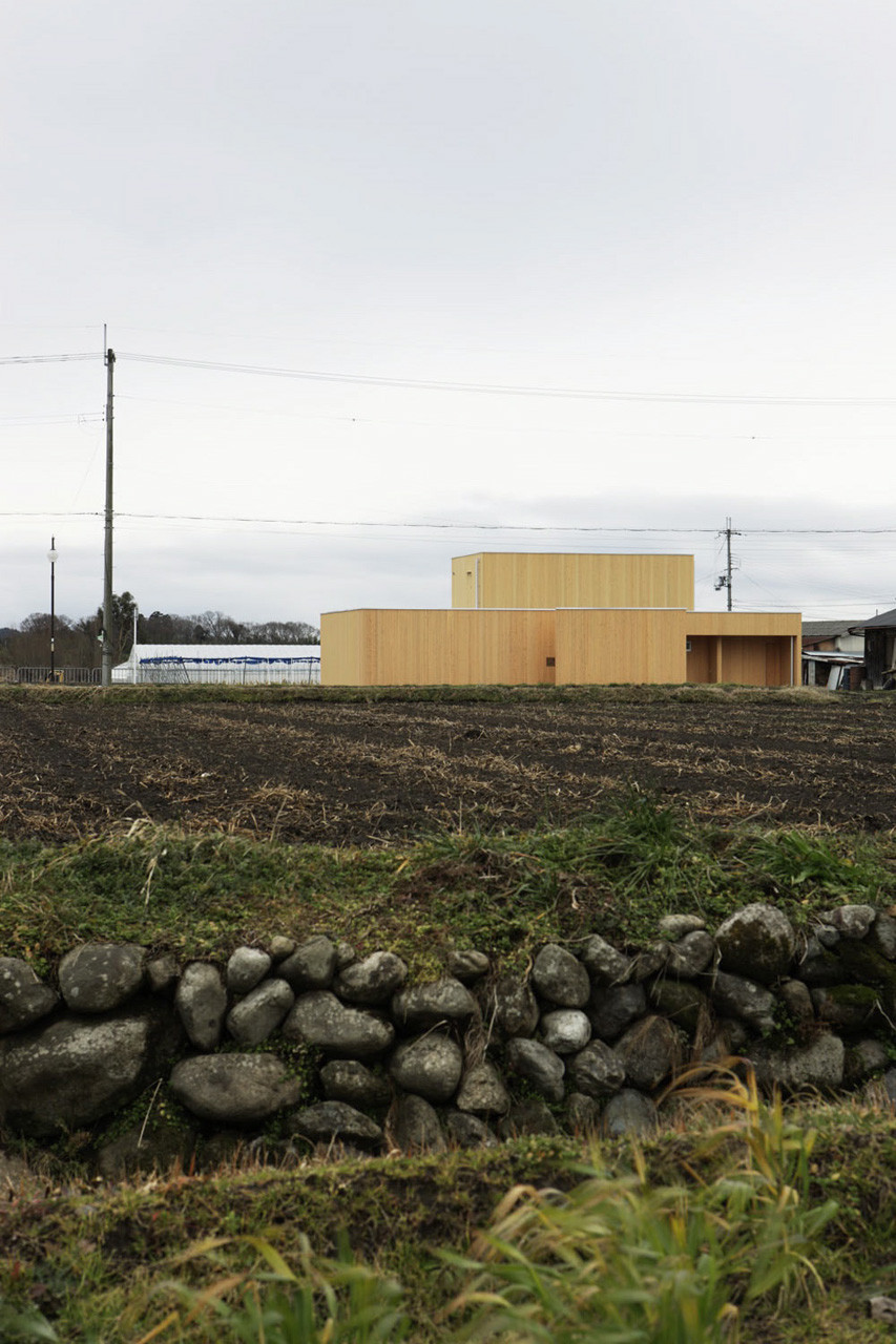 Casa 'na' by Shuji Hisada, familyhouse, architecture, japan, wood