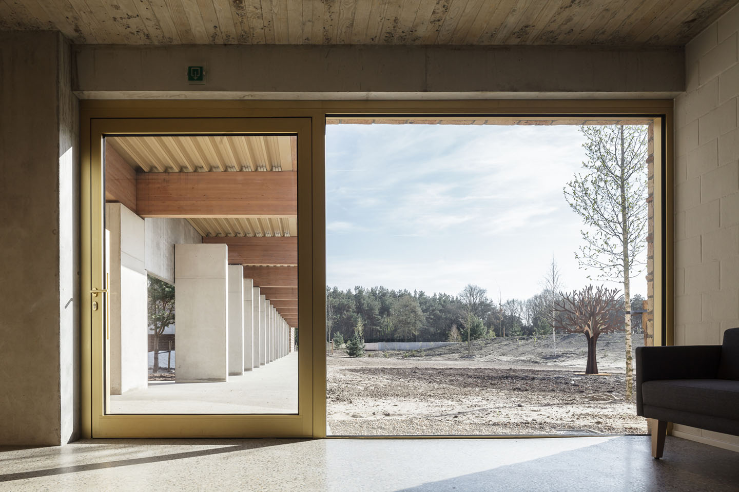 Statie Stuifduin Crematorium by a2o Architecten, sacral, architecture, nature, crematorium, cemetery
