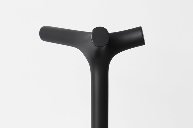 ENEA Walking Stick by Shiro Studio, 3D, design, mobile, minimalism, black