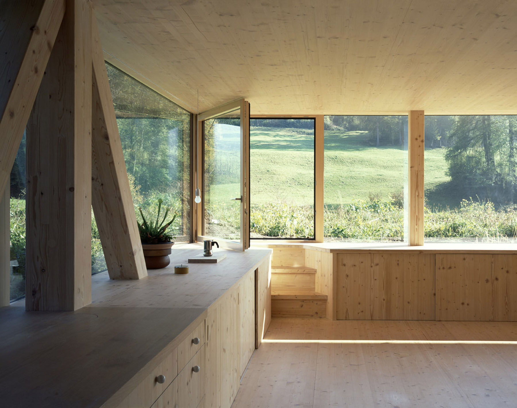 House in Basthal by Pascal Flammer, swiss, architecture, holiday-house, nature, wood