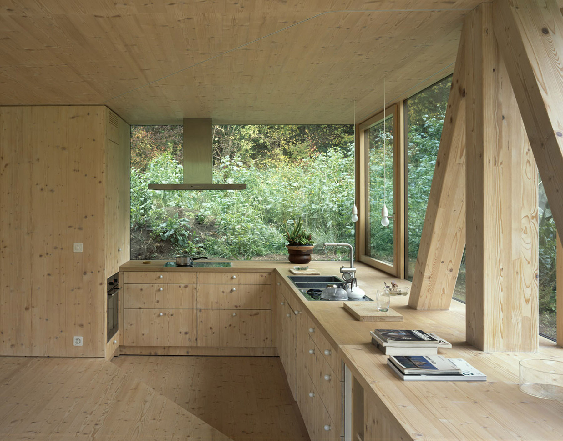 House in Basthal by Pascal Flammer, swiss, architecture, holiday-house, nature, wood
