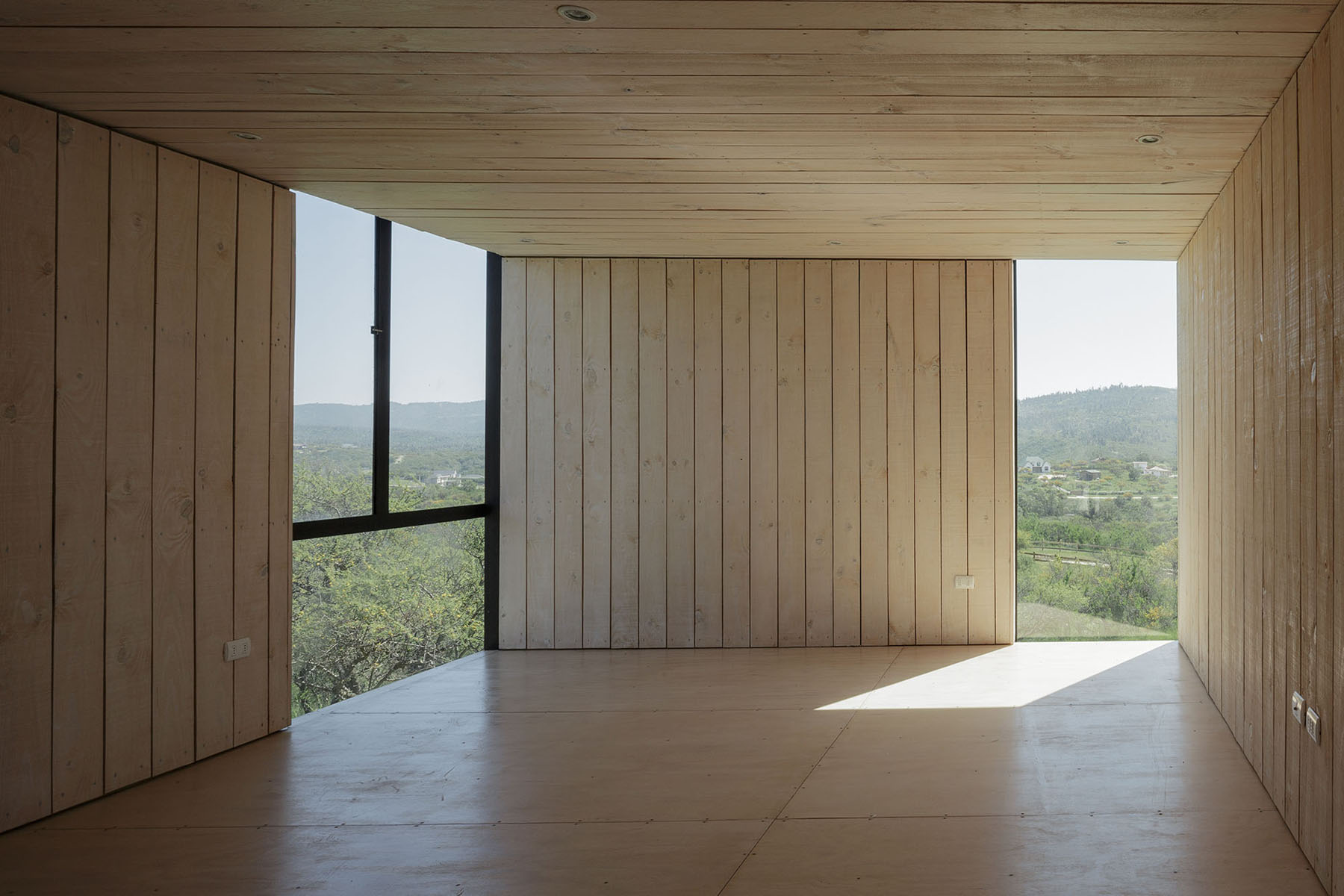 CML House by Ricardo Torrejón + Arturo Chadwick, holiday-house, architecture, concrete, wood, glass