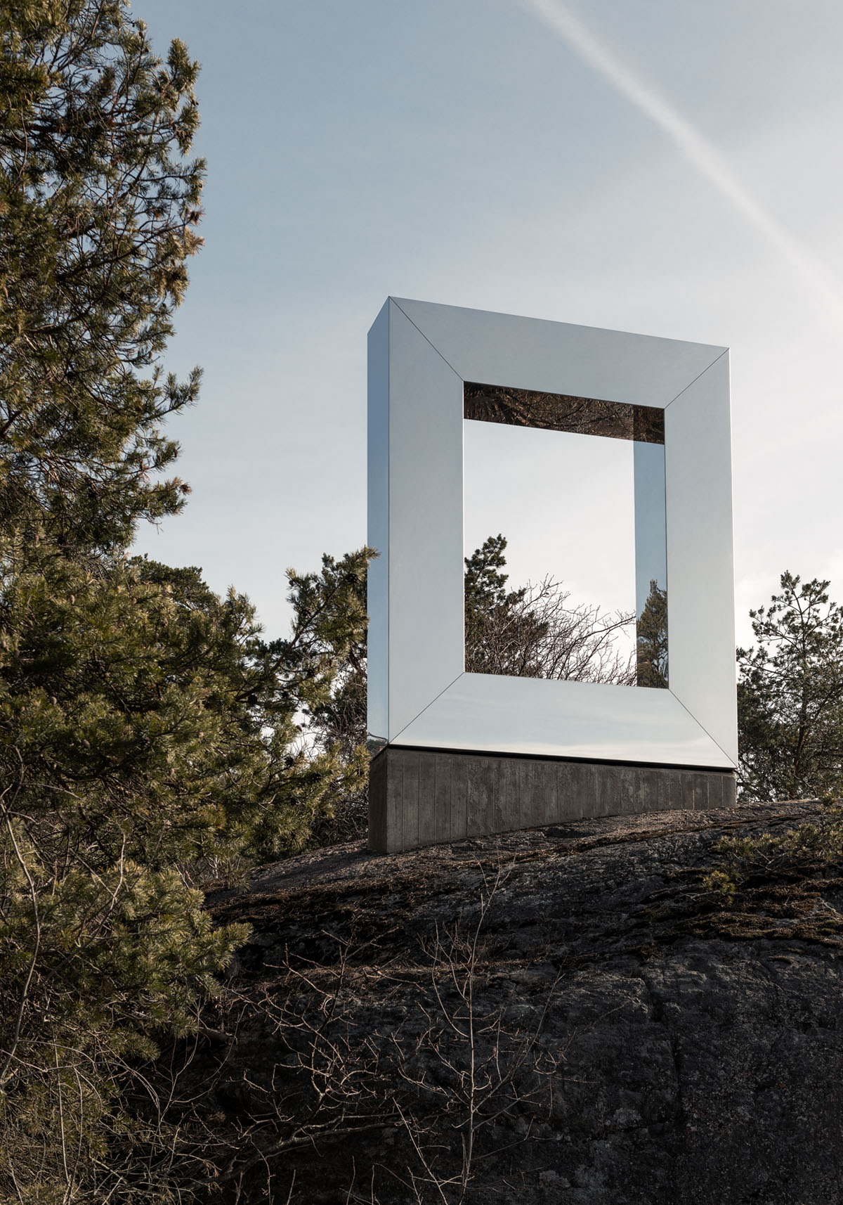 Waiting Windows by Note Design Studio, architecture, art, object, nature, steel