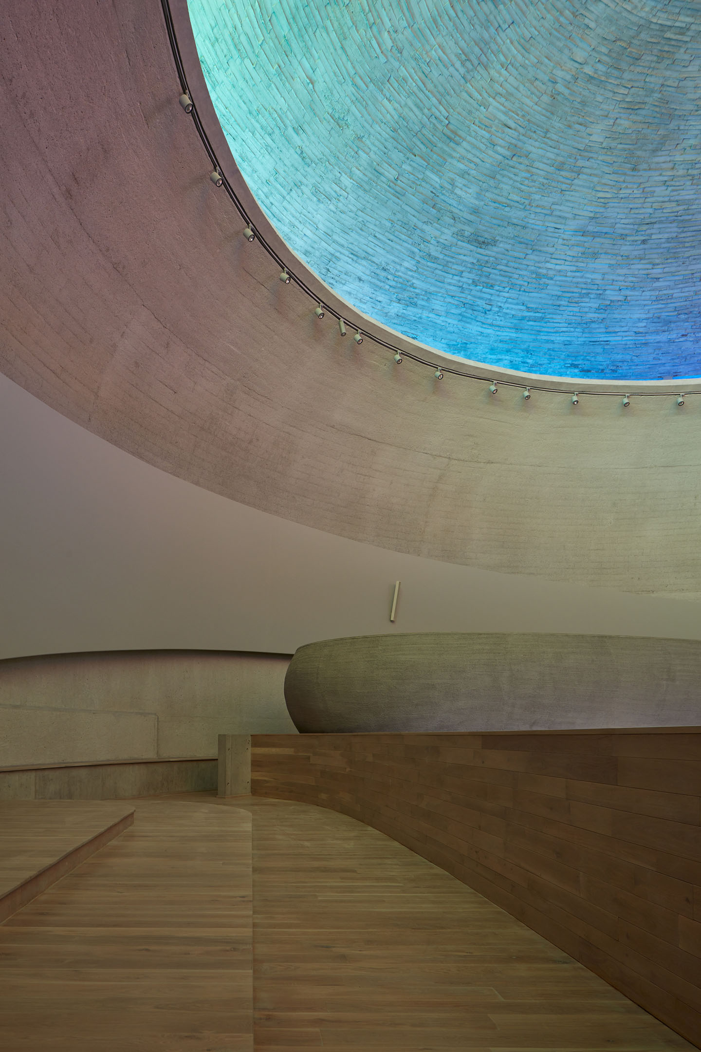 Church of Beatified Restituta by Atelier Stepan, sacral, architecture, concrete, church, interiors