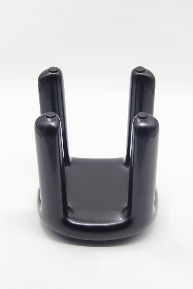 Bold Stool by Ming Design Studio, craft, design, black, wood, minimalism