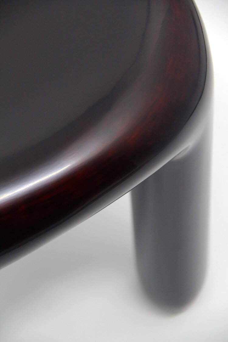 Bold Stool by Ming Design Studio, craft, design, black, wood, minimalism