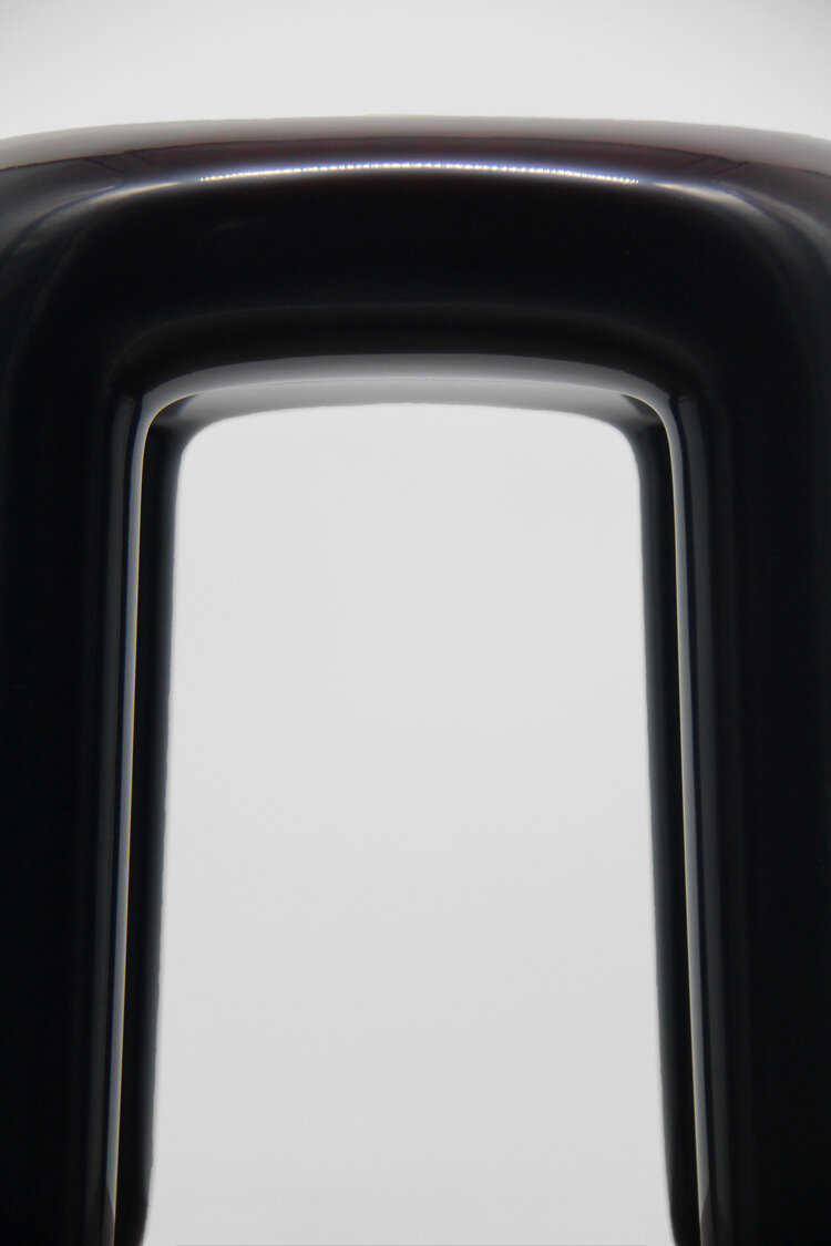 Bold Stool by Ming Design Studio, craft, design, black, wood, minimalism