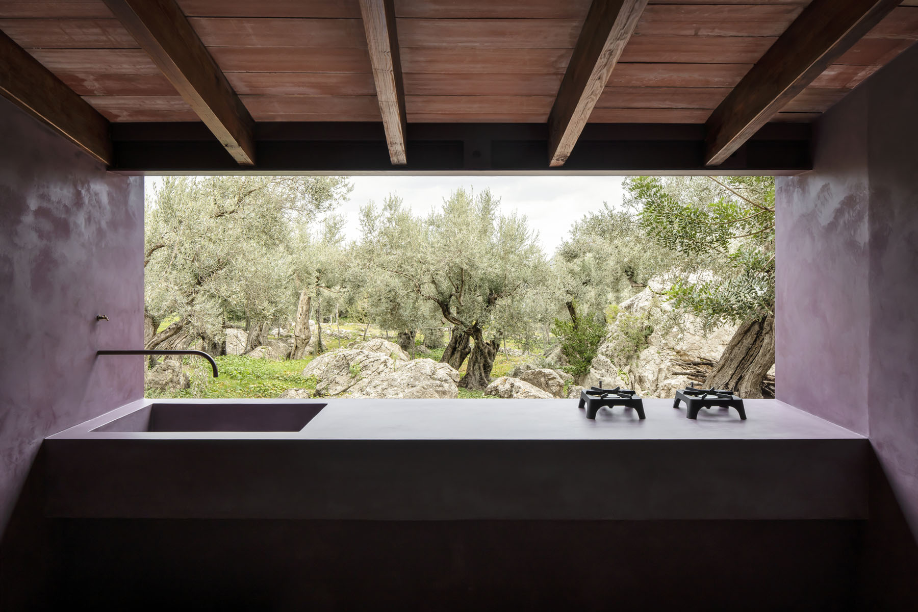 The Olive Houses by mar plus ask, architecture, holiday-house, nature, stone