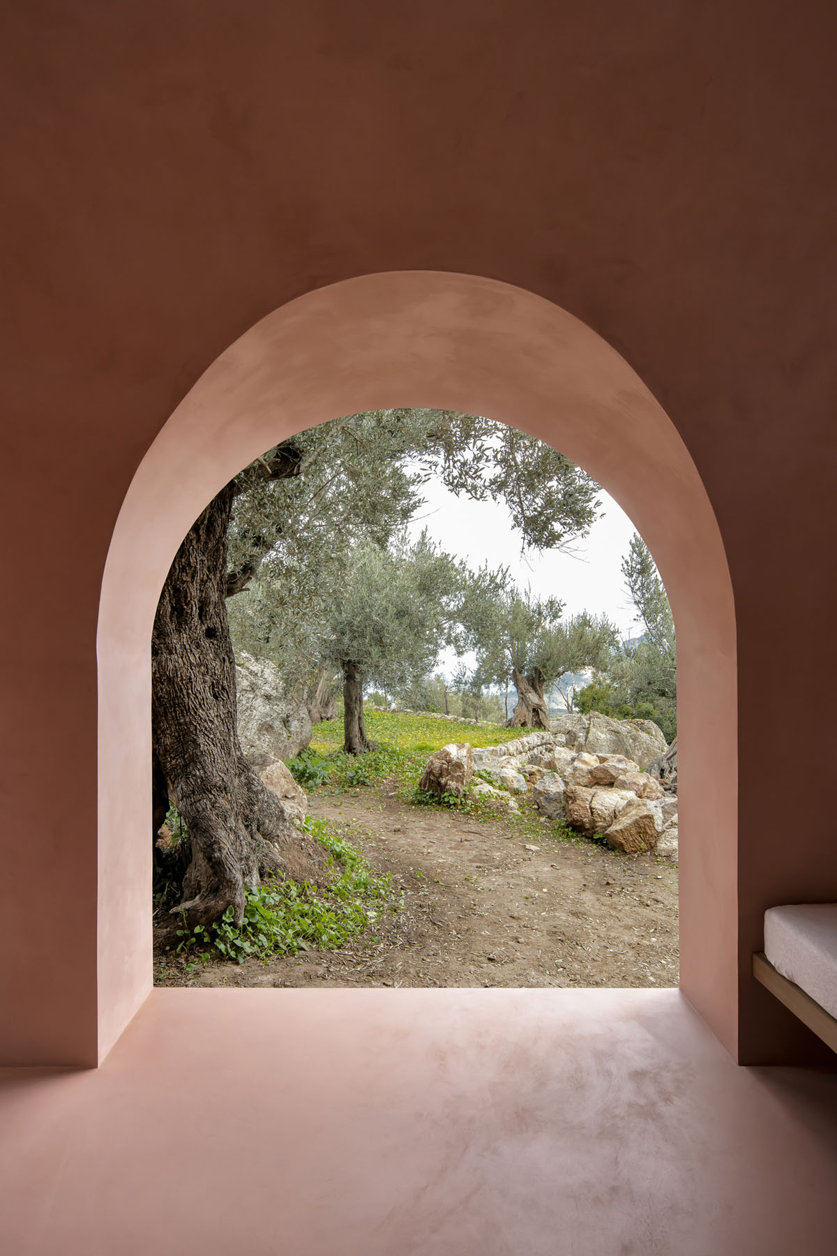 The Olive Houses by mar plus ask, architecture, holiday-house, nature, stone