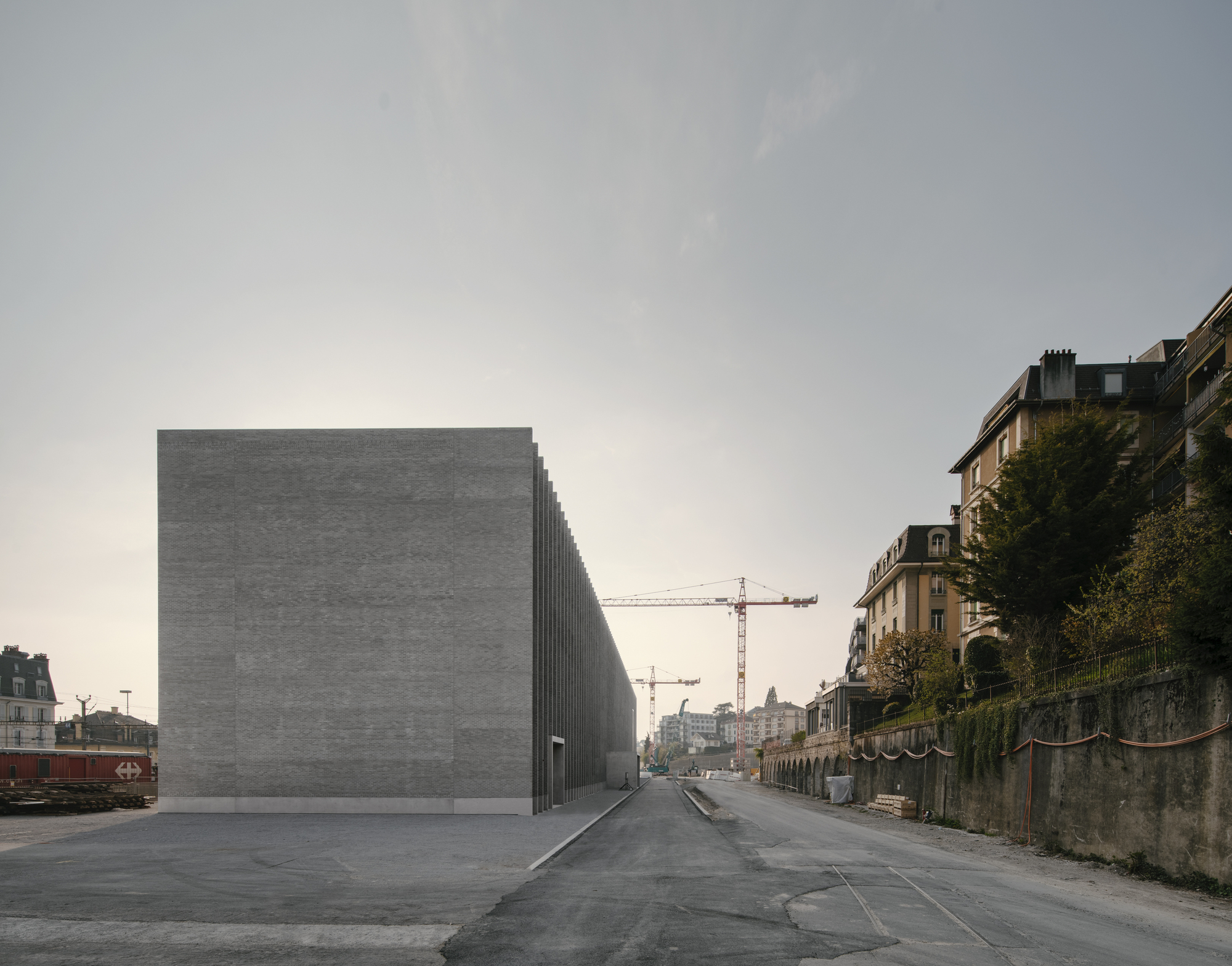 Cantonal Museum of Fine Arts by BAROZZI VEIGA, swiss, architecture, museum, culture, minimalism