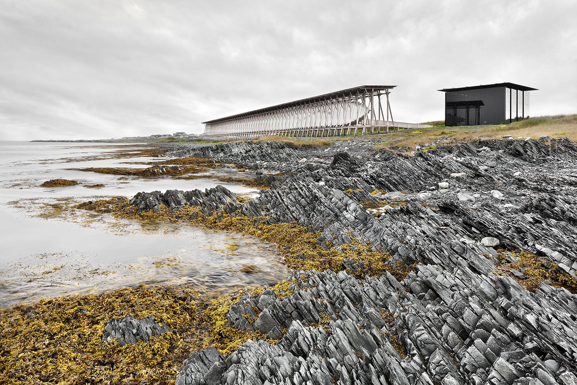 Steilneset Memorial by Peter Zumthor + Louise Bourgeois, architecture, remote, landscape, nature, wood