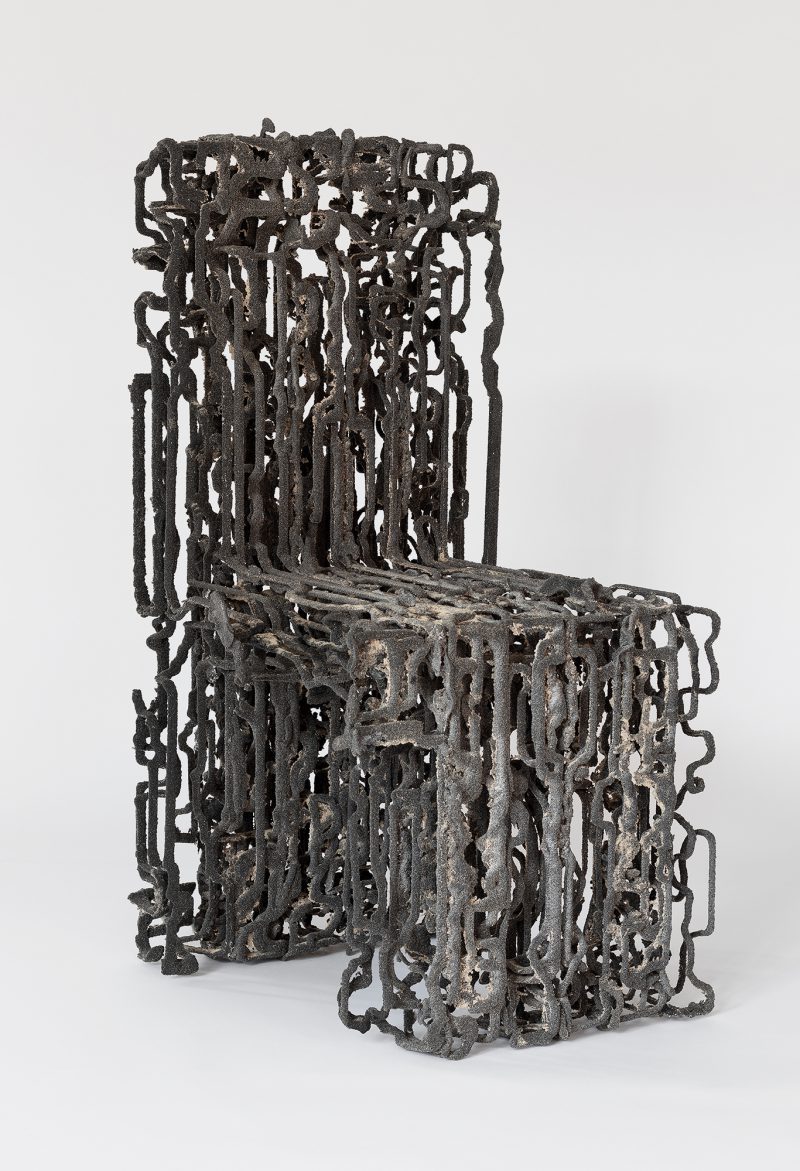 Selected works by Daniel Widrig, technology, chair, design, sculpture