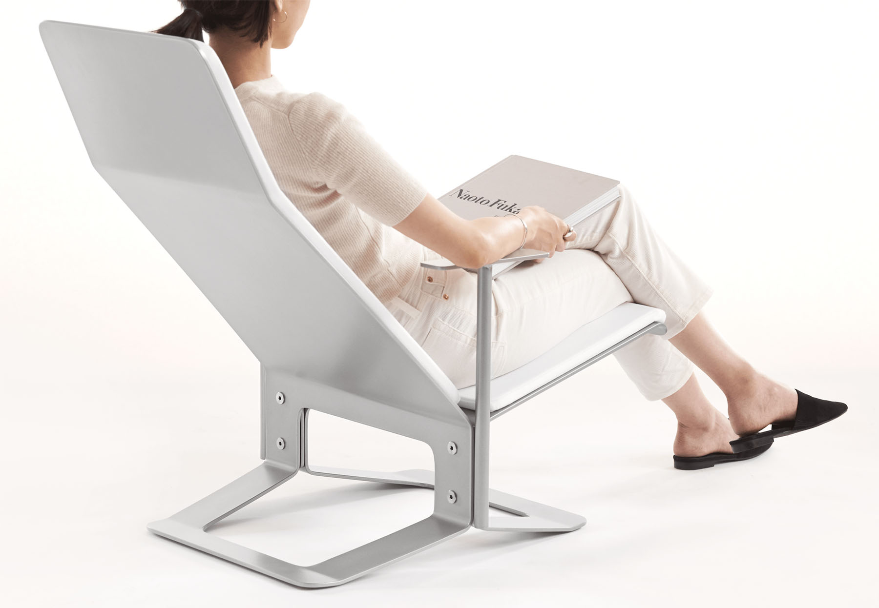 Workman Chaise by Harry Teng & Eunie Park, chair, design, craft, aluminium, furniture