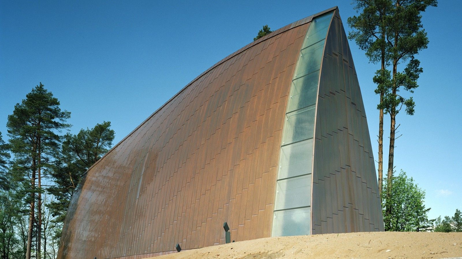 St Henry’s Ecumenical Art Chapel by Sanaksenaho Architects, sacral, architecture, art, chapel, wood