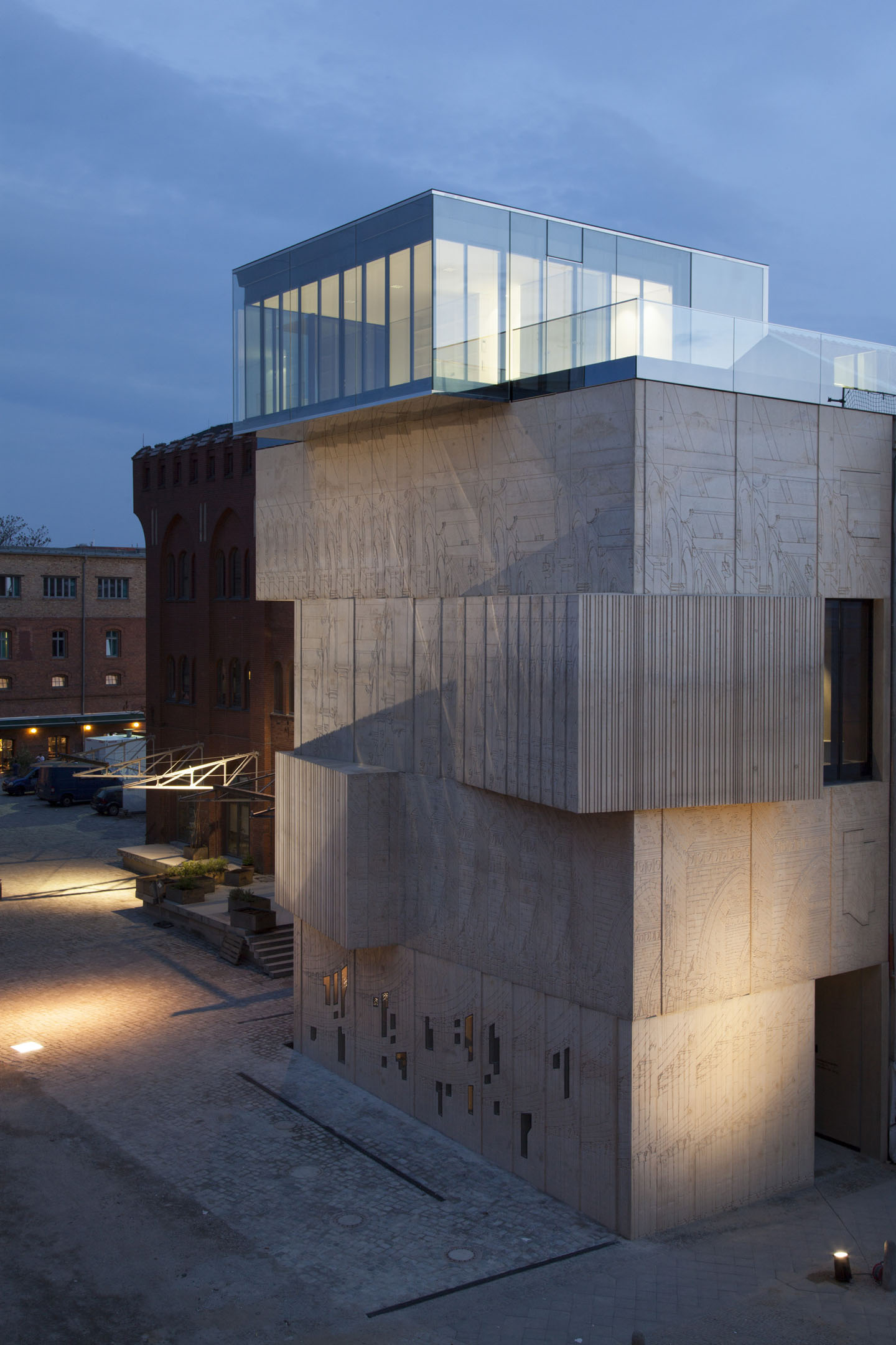 Tchoban Foundation Museum for Architectural Drawing by SPEECH, architecture, museum, berlin, concrete, art