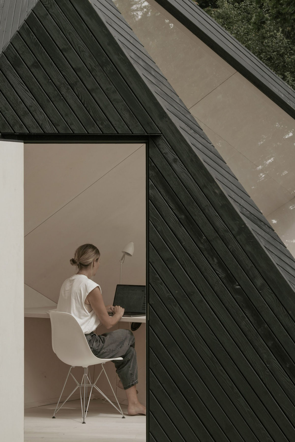 Work Cabin by Koto, cabins, remote, architecture, wood, black