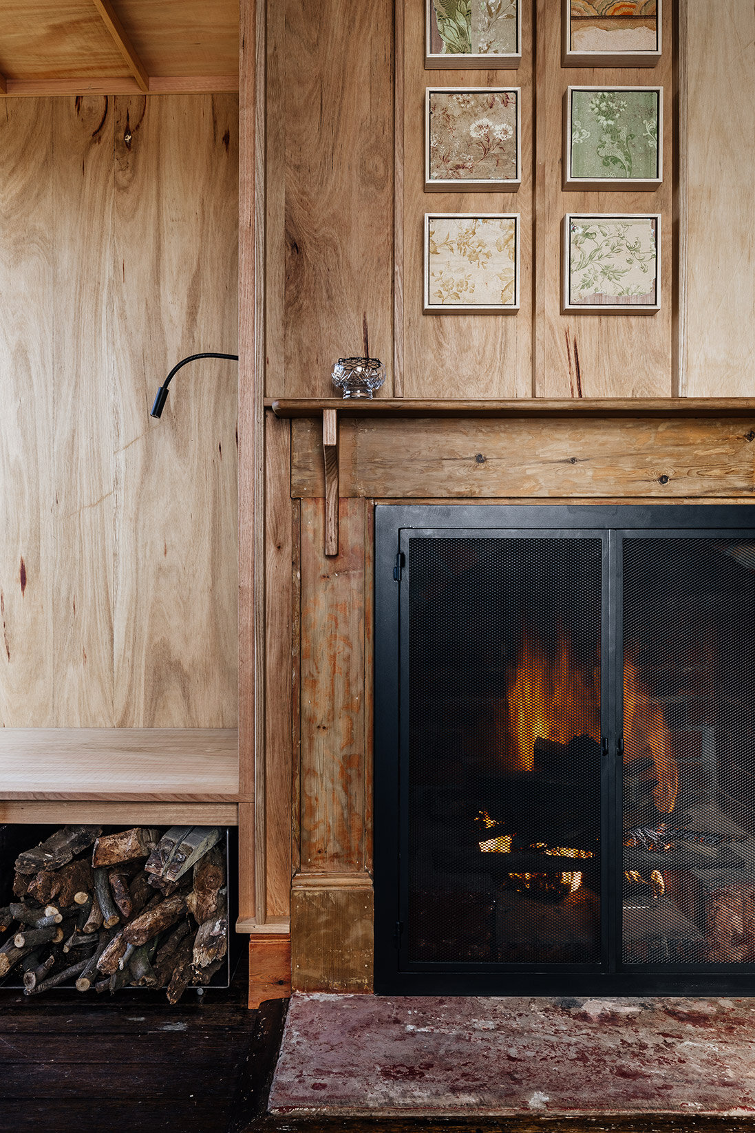 Bozen's Cottage by Taylor + Hinds Architects — A restored Georgian-era fireplace integrates contemporary interventions with historical craft traditions.