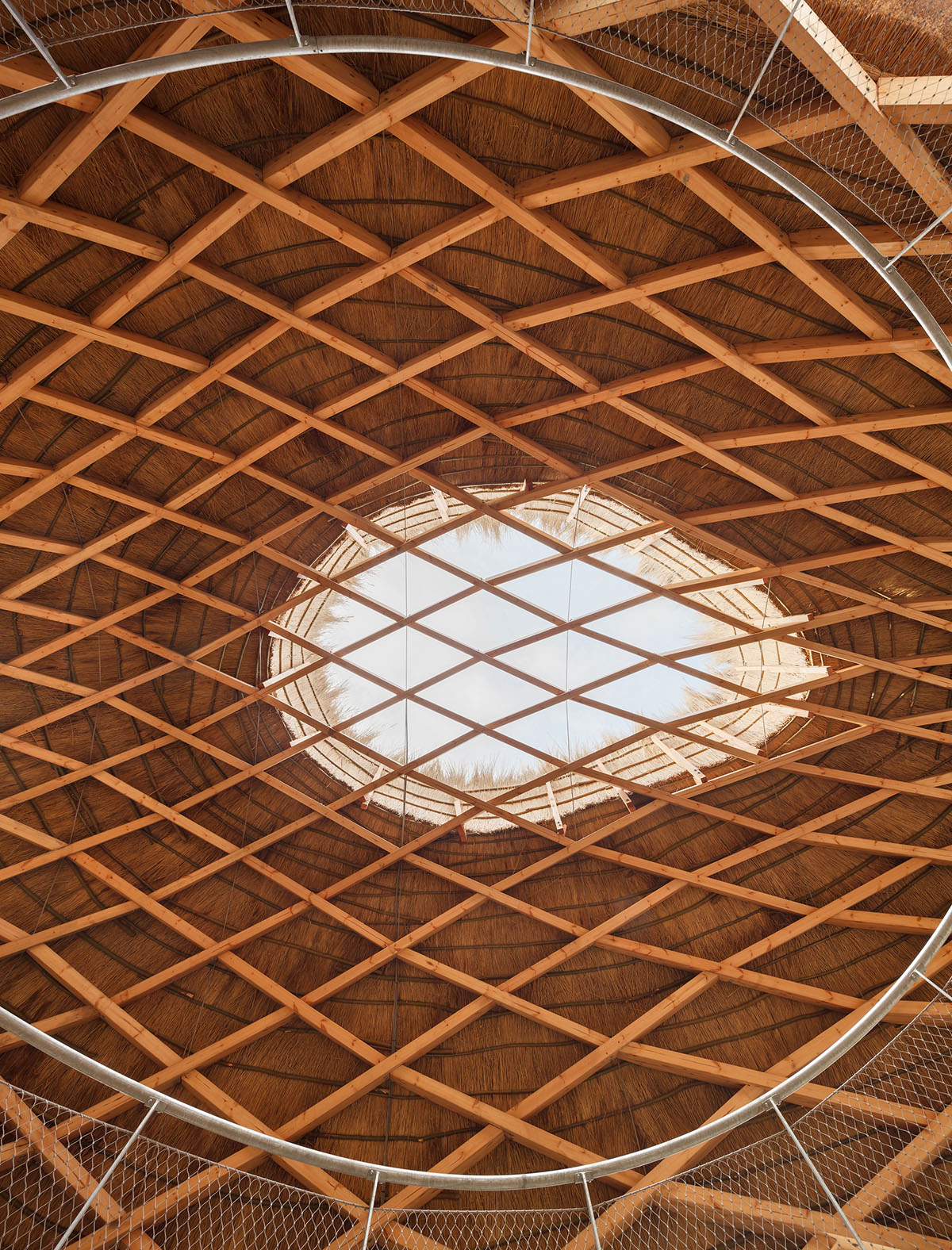 Tij Observatory by RAU Architects + RO&AD Architecten, water, observatory, nature, wood