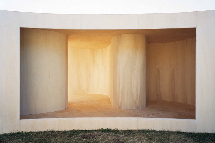 Temporary Museum (Lake) by Anne Holtrop, organic, nature, landscape