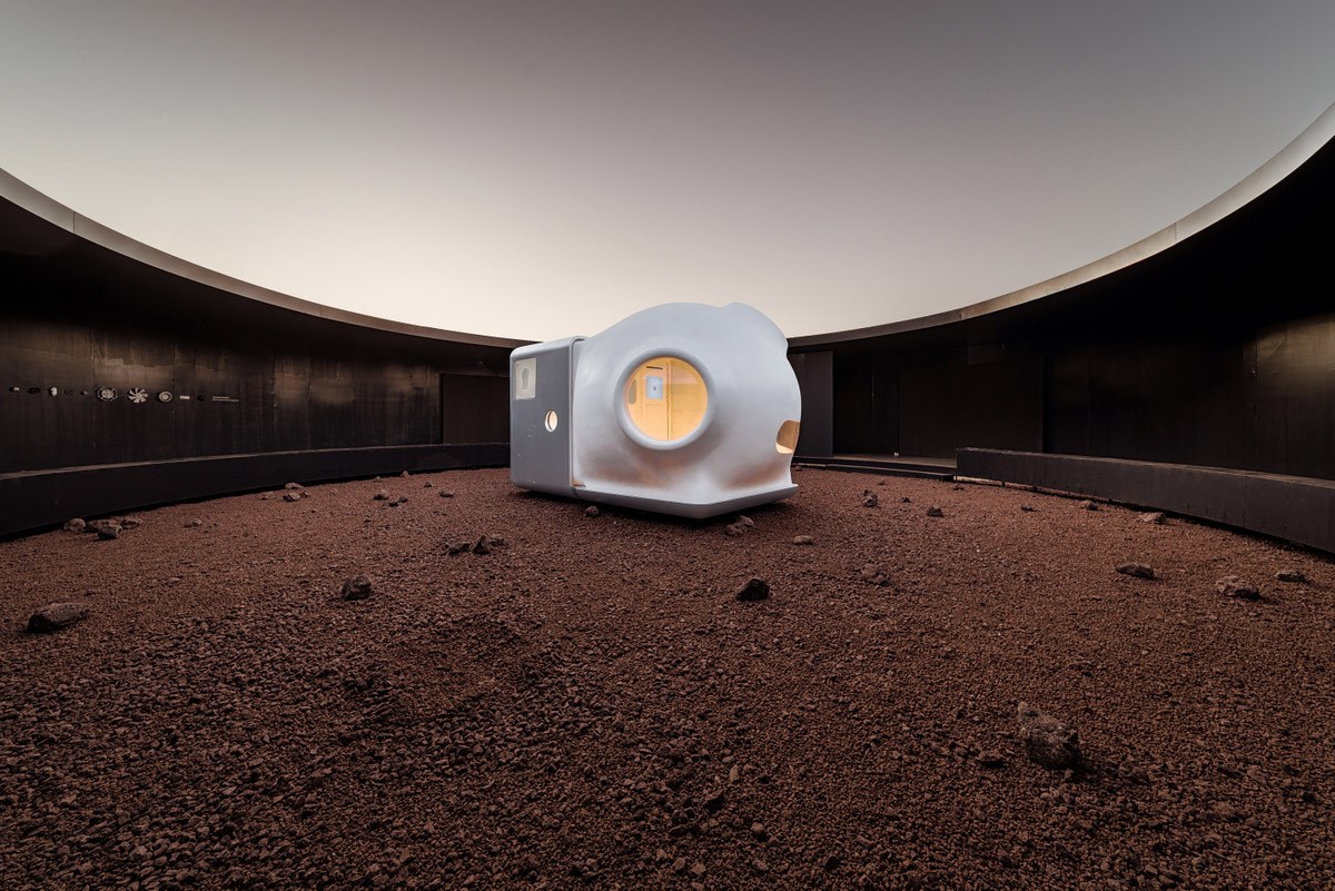 MARS Case by OPEN Architecture, cabins, minimalism, future
