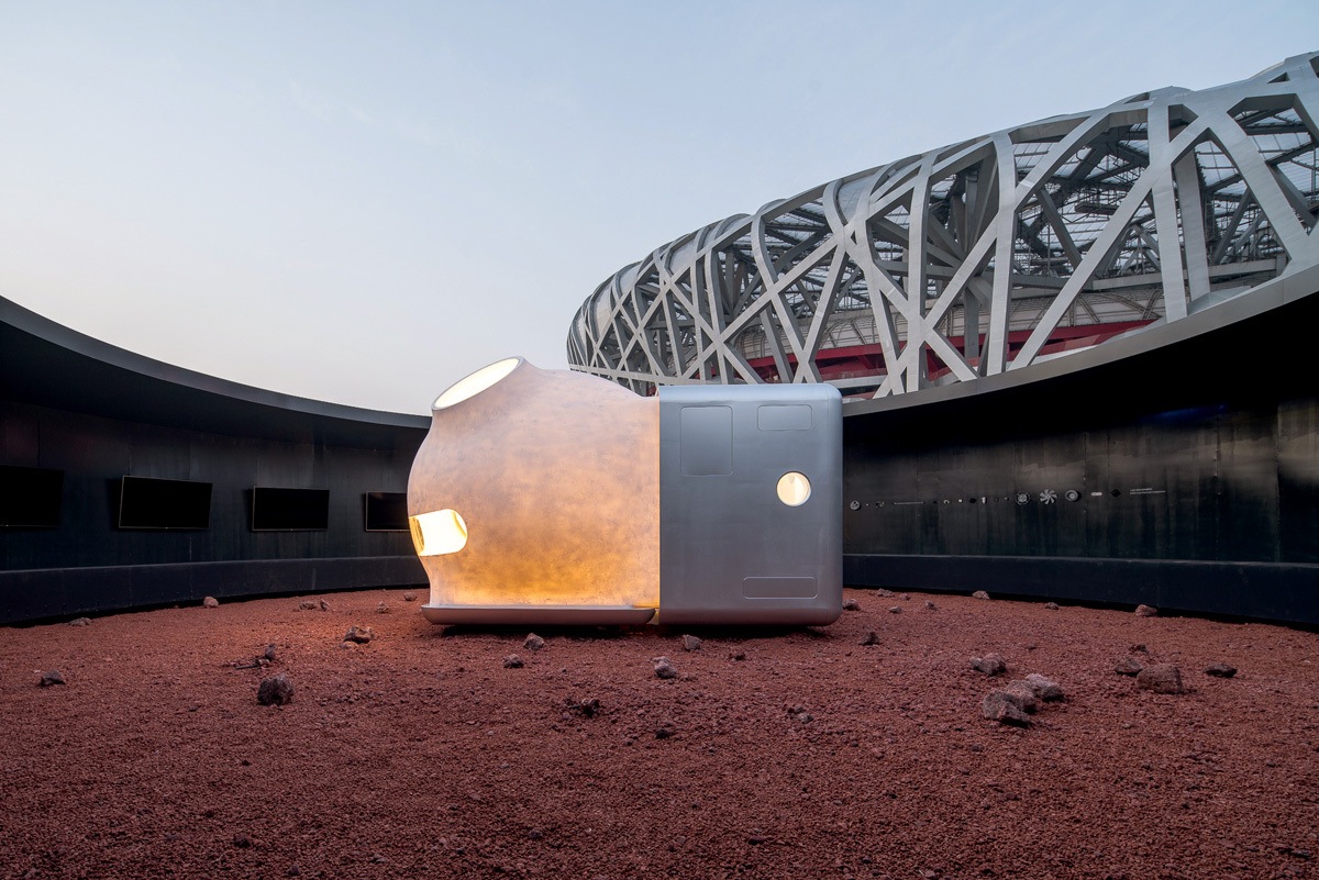 MARS Case by OPEN Architecture, cabins, minimalism, future