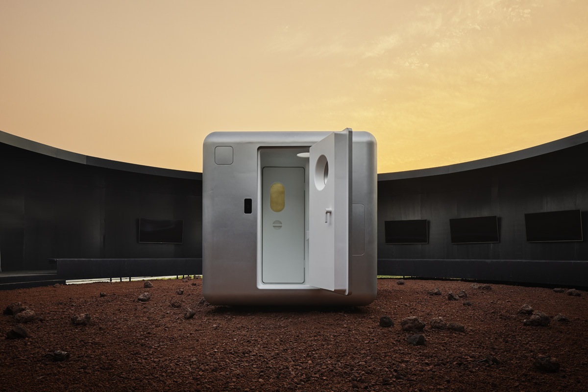 MARS Case by OPEN Architecture, cabins, minimalism, future